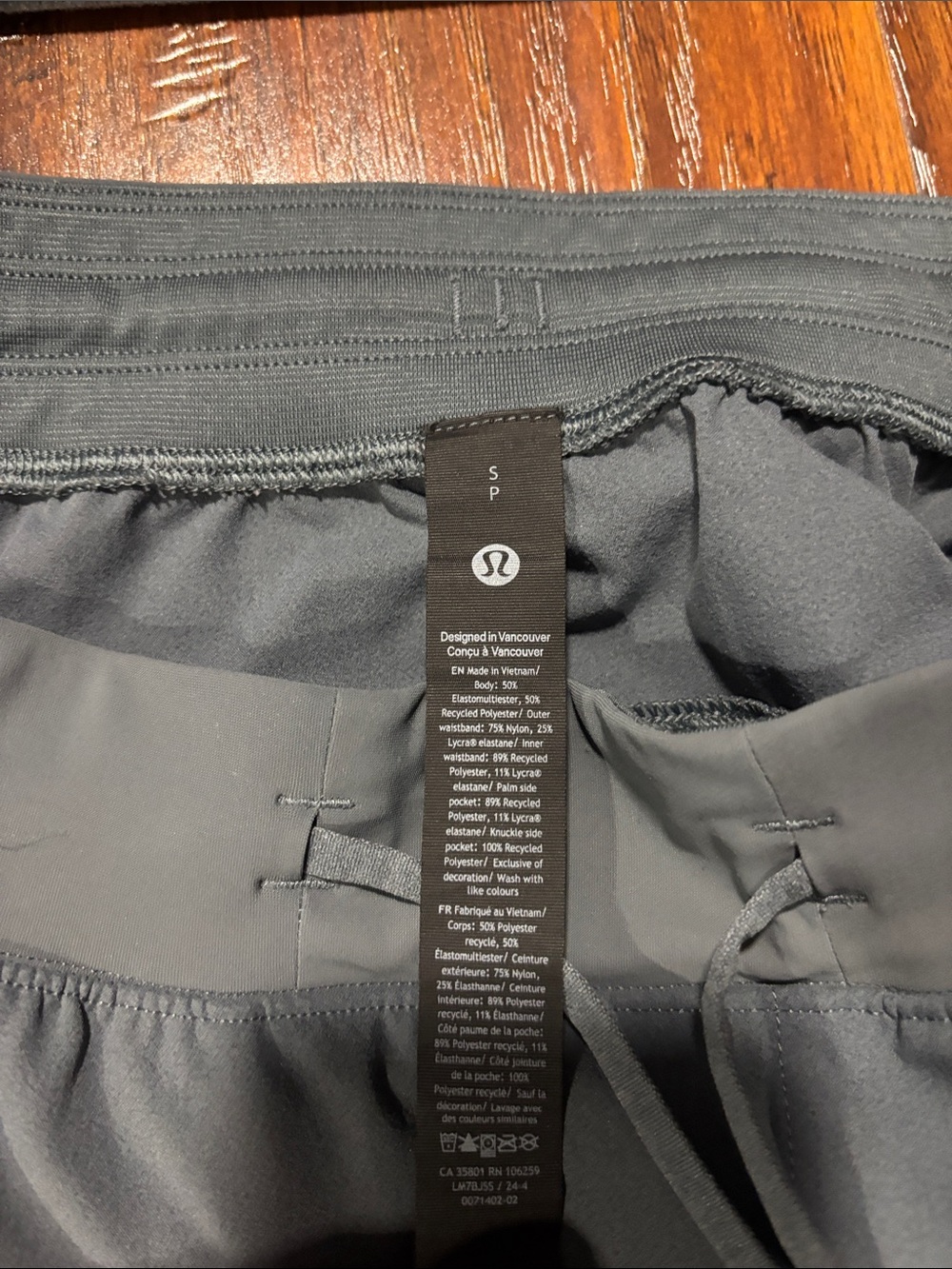 lululemon athletica 5” Men's Athletic Shorts - Grey - Picture 2 of 3